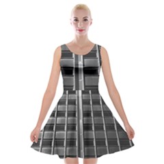 Urban Environment Velvet Skater Dress by ExtraAwesomeSauce