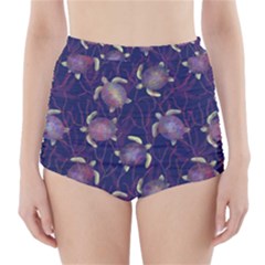 Turtles  High-waisted Bikini Bottoms by SychEva
