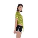 Stars Asymmetrical Short Sleeve Sports Tee View3