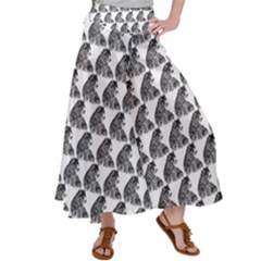 Leopard Satin Palazzo Pants by Sparkle