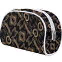 Modern Intricate Print Pattern Make Up Case (Large) View2