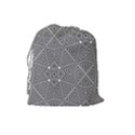 PATTERN FORMES GEOMETRIQUES Drawstring Pouch (Large) View2