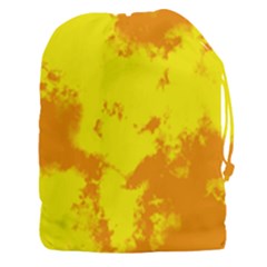 Textureorangejaune Drawstring Pouch (3xl) by kcreatif