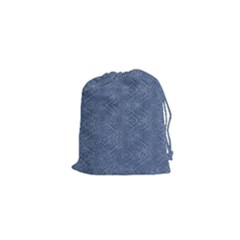 Denimeffetcolorbleu65 Drawstring Pouch (xs) by kcreatif