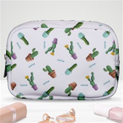 Cacti In Pots Make Up Pouch (small) by SychEva