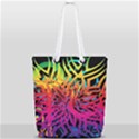 Abstract Jungle Full Print Rope Handle Tote (Small) View2