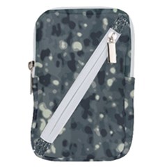 Abstract Texture Surface Print Belt Pouch Bag (small) by dflcprintsclothing