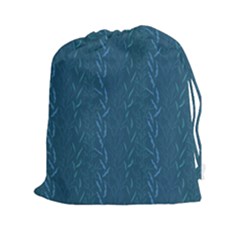 Algae And Aquatic Plants Drawstring Pouch (2xl) by SychEva