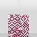 Patternabstraitrosenoir65 Full Print Rope Handle Tote (Large) View2