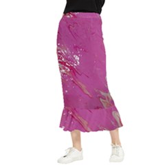 My Pour Cup Painting 1 Cbdoilprincess B85ce3ba-6b55-4b89-b882-d6eeb79129ac Maxi Fishtail Chiffon Skirt by CBDOilPrincess1
