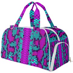 Snake Print Cbdoilprincess 4be14ba2-4032-43e6-a099-7f7e7f0d7362 Burner Gym Duffel Bag by CBDOilPrincess1