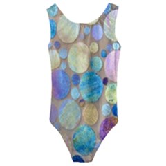 Tiles Cbdoilprincess Eb49aa06-f1b9-412e-836d-30c28dd8f7d9 Kids  Cut-out Back One Piece Swimsuit by CBDOilPrincess1