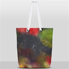 Abstract Paint Drops Full Print Rope Handle Tote (small) by goljakoff