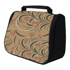 Folk Floral Pattern  Abstract Flowers Print  Seamless Pattern Full Print Travel Pouch (small) by Eskimos
