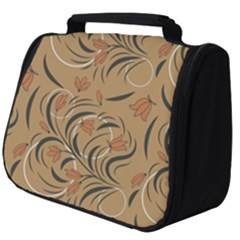 Folk Floral Pattern  Abstract Flowers Print  Seamless Pattern Full Print Travel Pouch (big) by Eskimos