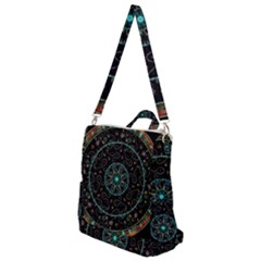 Mandala - 0008b - The Coffee Eye Crossbody Backpack by WetdryvacsLair