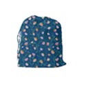 Unusual Flowers Drawstring Pouch (Large) View2