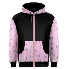 Bunny Weapons Zipper Hoodie by thepastelapocalypse