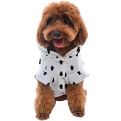 Vampire Hand Motif Graphic Print Pattern Dog Coat by dflcprintsclothing