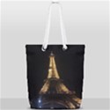 Tour Eiffel Paris Nuit Full Print Rope Handle Tote (Small) View1