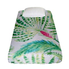  Palm Trees By Traci K Fitted Sheet (single Size) by tracikcollection
