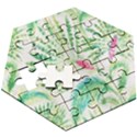  Palm Trees by Traci K Wooden Puzzle Hexagon View3