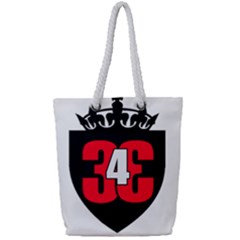 343 Logo Full Print Rope Handle Tote (small) by 343Initiative