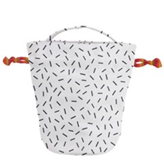Rain  Drawstring Bucket Bag by Sobalvarro
