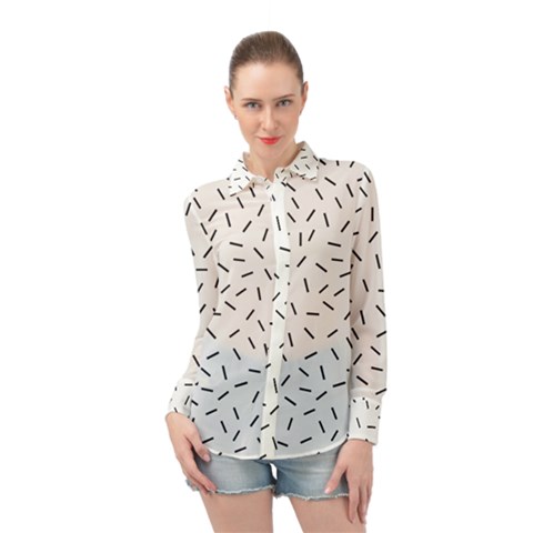 Rain  Long Sleeve Chiffon Shirt by Sobalvarro