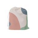 Abstract shapes  Drawstring Pouch (Large) View2