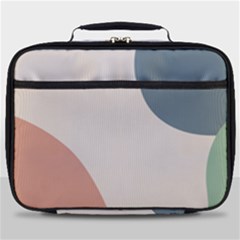 Abstract Shapes  Full Print Lunch Bag by Sobalvarro