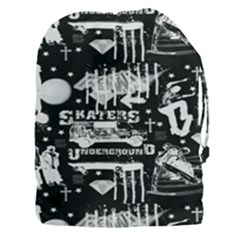 Skater-underground2 Drawstring Pouch (3xl) by PollyParadise