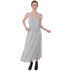 Zappwaits - Fine Tie Back Maxi Dress by zappwaits