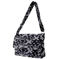 Royalcrowns Full Print Messenger Bag (s) by PollyParadise