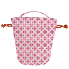 Pinkshabby Drawstring Bucket Bag by PollyParadise