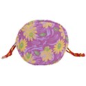 Folk floral pattern. Abstract flowers surface design. Seamless pattern Drawstring Bucket Bag View3