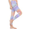 Pretty Pastel Boho Hippie Mandala Lightweight Velour Classic Yoga Leggings View4