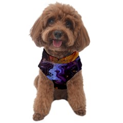 Nebula Starry Night Skies Abstract Art Dog Sweater by CrypticFragmentsDesign