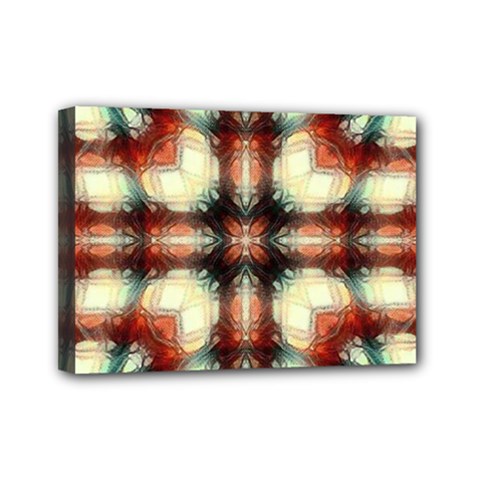 Royal Plaid  Mini Canvas 7  X 5  (stretched) by LW41021