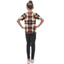 Royal Plaid  Kids  Mesh Piece Tee View2