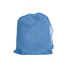 Blue Joy Drawstring Pouch (large) by LW41021