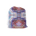 Abstract Marbling Repeats Drawstring Pouch (Large) View2