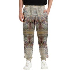 Marbling Ornate Men s Elastic Waist Pants by kaleidomarblingart