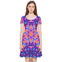 Glory Light Inside Out Cap Sleeve Dress by LW323