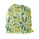 Folk floral pattern. Abstract flowers surface design. Seamless pattern Drawstring Pouch (2XL) View2