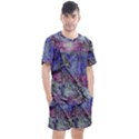 Warp and weft Men s Mesh Tee and Shorts Set View1