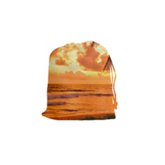 Sunset Beauty Drawstring Pouch (small) by LW323