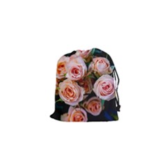Sweet Roses Drawstring Pouch (xs) by LW323