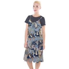 Famous Heroes Of The Kabuki Stage Played By Frogs  Camis Fishtail Dress by Sobalvarro