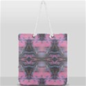 Grey Pink Module  Full Print Rope Handle Tote (Large) View1